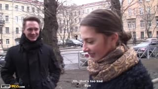 Bukkake pleasures this skinny brunette girl Bukkake pleasures this skinny brunette girl