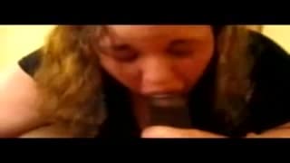 Chubby slut takes all of him in her mouth Chubby slut takes all of him in her mouth