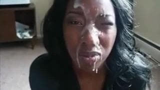 Getting face fulls of cum every time! Getting face fulls of cum every time!