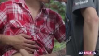 Gay teens explore each other's cocks Gay teens explore each other's cocks