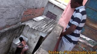 Sexy brunette love fucking port blacks Sexy brunette love fucking port blacks