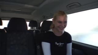 Cute blonde sucks dick outside int he cold Cute blonde sucks dick outside int he cold