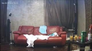 Amazing Amateur Fivesome in The Living Room Amazing Amateur Fivesome in The Living Room