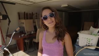 How the teen whore spends her day out How the teen whore spends her day out