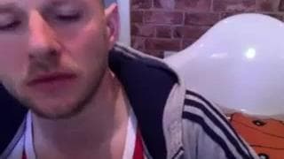 Married man enjoys masturbating at home