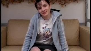 Sweet brunette getting filled by a big dick Sweet brunette getting filled by a big dick