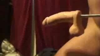 Machine fucking his gay ass on camera Machine fucking his gay ass on camera