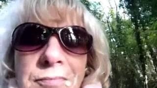 A blow job while hiding in the bushes A blow job while hiding in the bushes