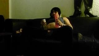 Nothing like a big giant dildo for fun