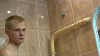 Jerkign off a long hard dick in the shower Jerkign off a long hard dick in the shower
