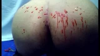 This slave loves to feel pain before pleasure