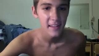 Young horny boy enjoys his own cum! Young horny boy enjoys his own cum!