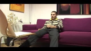 Straight guy jerking off while watching porn Straight guy jerking off while watching porn