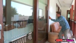 Mom seduces her son's teen girlfriend Mom seduces her son's teen girlfriend