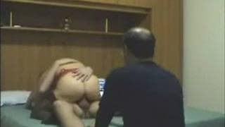 She enjoys getting filled by her husband