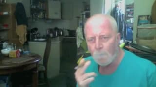 This daddy bear gets his dick out and smokes This daddy bear gets his dick out and smokes