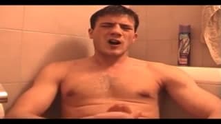 Gay guy with a huge dick rubbing his time Gay guy with a huge dick rubbing his time