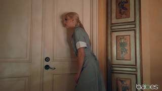 Lesbian maid falling for the hot boss Lesbian maid falling for the hot boss