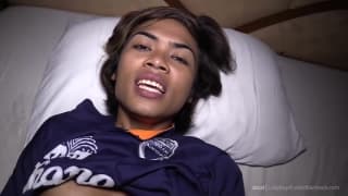 Creampie bareback fuck for this Asian ladyboy Creampie bareback fuck for this Asian ladyboy