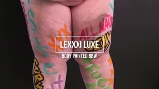 Fat woman with painted body get fucked Fat woman with painted body get fucked