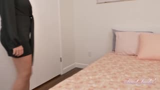 Striptease and masturbation by hit mom Striptease and masturbation by hit mom