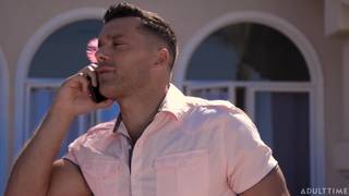 Slutty rich blonde fucks the pool guy Slutty rich blonde fucks the pool guy