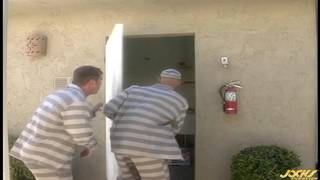 While hiding from the cops we suck dick While hiding from the cops we suck dick