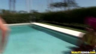 Gracie Glam fucked in bikini party Gracie Glam fucked in bikini party