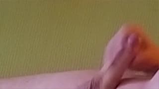 Knocking one out alone at home on webcam Knocking one out alone at home on webcam