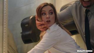 Bathroom Attendant got her pussy licked Bathroom Attendant got her pussy licked