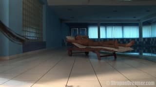 A woman fucks and dominates her submissive guy A woman fucks and dominates her submissive guy