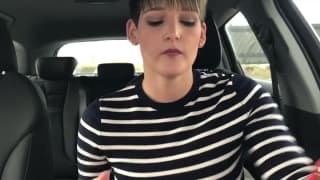 Brand new dildo for this short haired babe to enjoy Brand new dildo for this short haired babe to enjoy