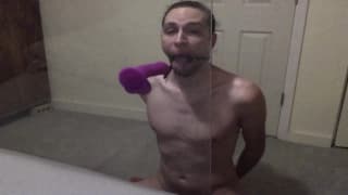 Ring gagged deepthroat training instruction Ring gagged deepthroat training instruction