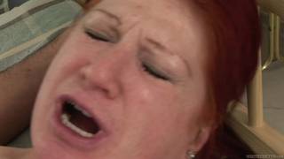 Granny gets her asshole drilled hard