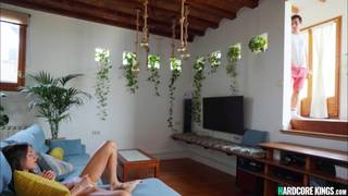 Skinny brunette POV fucking big dick Skinny brunette POV fucking big dick