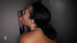 Takosha visits the gloryhole for the first time Takosha visits the gloryhole for the first time