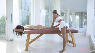 Asian women porn lesbian massage Massage