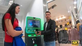 Fucking the hot girl of a cuck he found in the mall