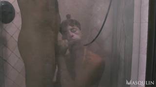 Jack Andy and Taylor Reign caught in the shower Jack Andy and Taylor Reign caught in the shower