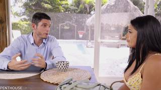 Serena Santos gets a creampie and cum on her tits Serena Santos gets a creampie and cum on her tits