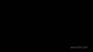 Ekaterina will feel the best full anal sex with four cocks Anal, Brunette , Double Penetration
