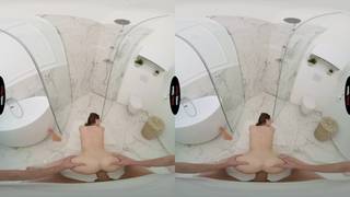 Fucking her in the bathroom in this hard fuck video POV , Small Tits, Full HD, UHD 4K