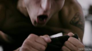 Justin Matthews and Elliot Finn ass fucking in the barracks