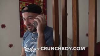 Gay in a harness enjoys being fucked hard Gay in a harness enjoys being fucked hard