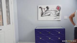 Nurse Azul Hermosa takes cares of a patient's dick