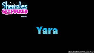 Trans Yara is fucked by a BBC outdoors