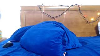 Little horny bitch masturbates for our pleasure