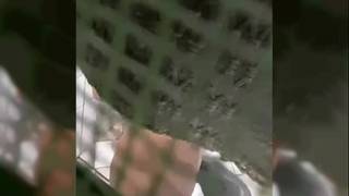 Naked brunette filmed in the bath by a voyeur Naked brunette filmed in the bath by a voyeur