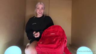 Amateur blonde slut fucks herself with toy Amateur blonde slut fucks herself with toy