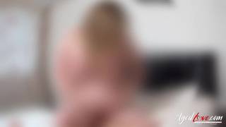 Horny BBC worker fucks old Lacey Horny BBC worker fucks old Lacey